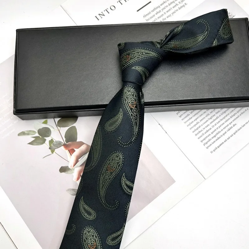 ريشة الكاجو نمط عادية اليومية الفنية شخصية الموضة طالب موحدة الملحقات التعادل يحتاج إلى معقود يدويًا