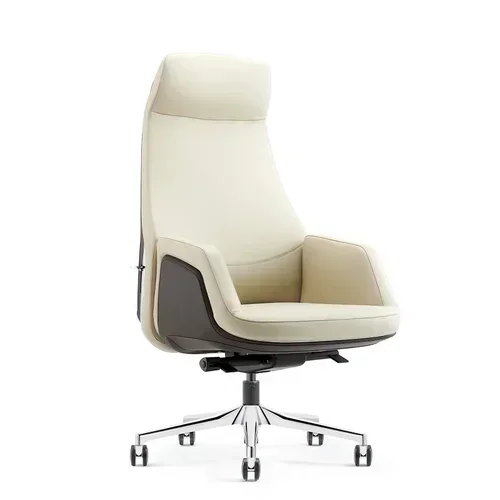 

Кресло для руководителя из натуральной кожи Executive Light Роскошный офисный подъемный поворотный кожаный художественный стол с откидной спинкой