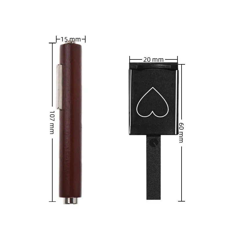 Multifunktionaler Starker Katzenauge-Magnet mit Holzgriff, Zylindrisches UV/LED-Gel Magnetwerkzeug, Doppelkopf-Nagelkunstwerkzeug – Detail 10