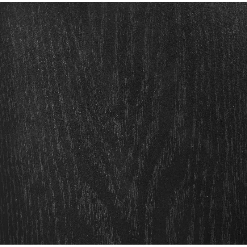 No Tools 4-Shelf Storage Bookcase, True Black Oak