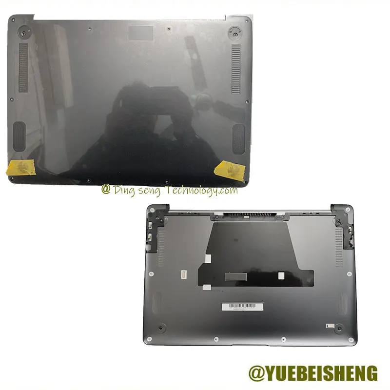 YUEBEISHENG             New/Org For ASUS UX530 UX530U U5100U Bottom Base case Bottom Cover Gray,Metal 13NB0EG1AM0401