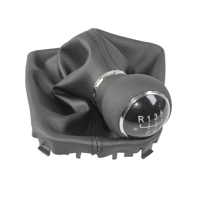 M49K-Car 5 Speed Gear Shift Knob With Dustpoor Cover Manual Transmission Lever Change Knob For Seat Ibiza 2017-2025