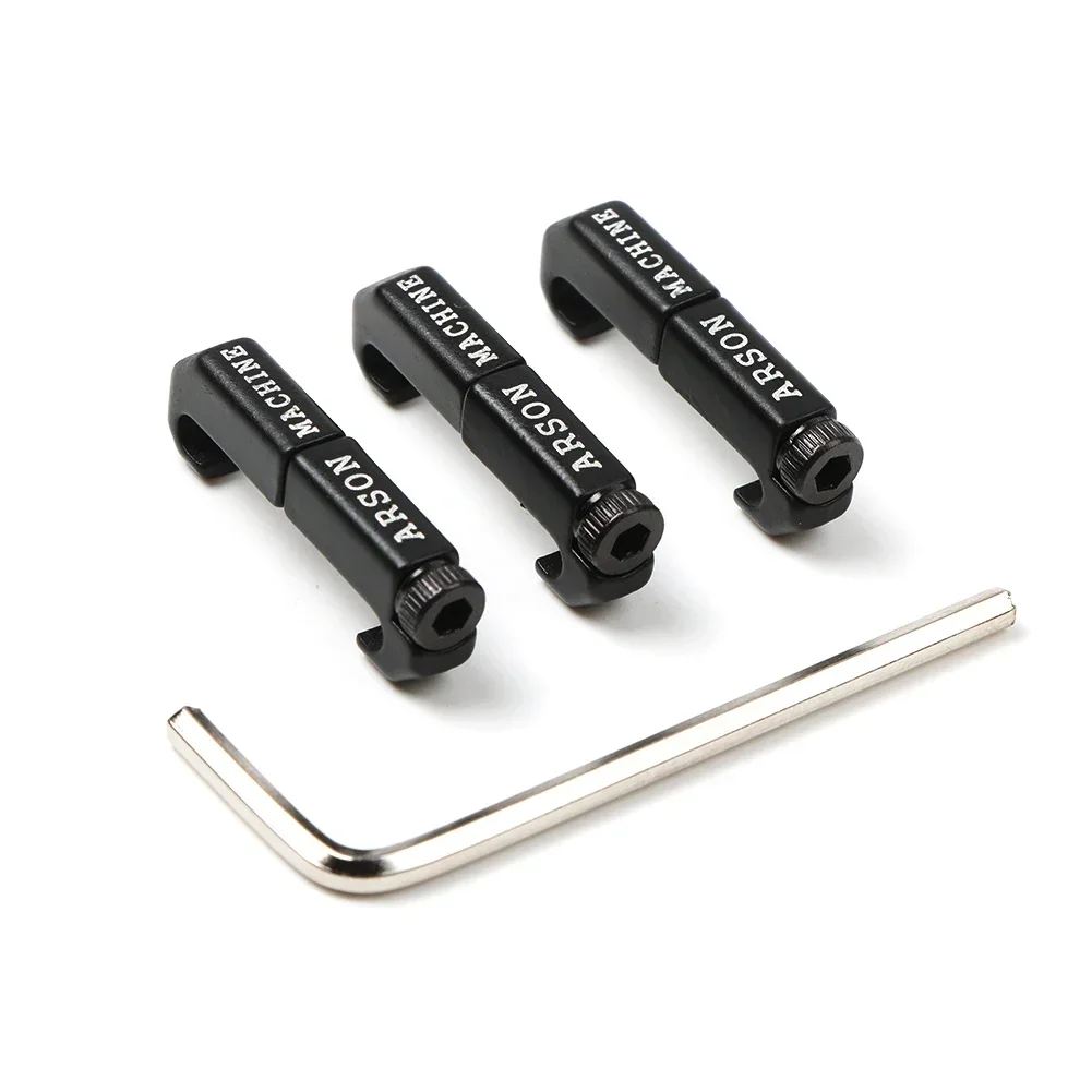 3 Teile/satz Arson Maschine Kabel Management MLOK WireGuide System für M300 M600 PEQ Gun Taschenlampe Schalter Kabel Clip