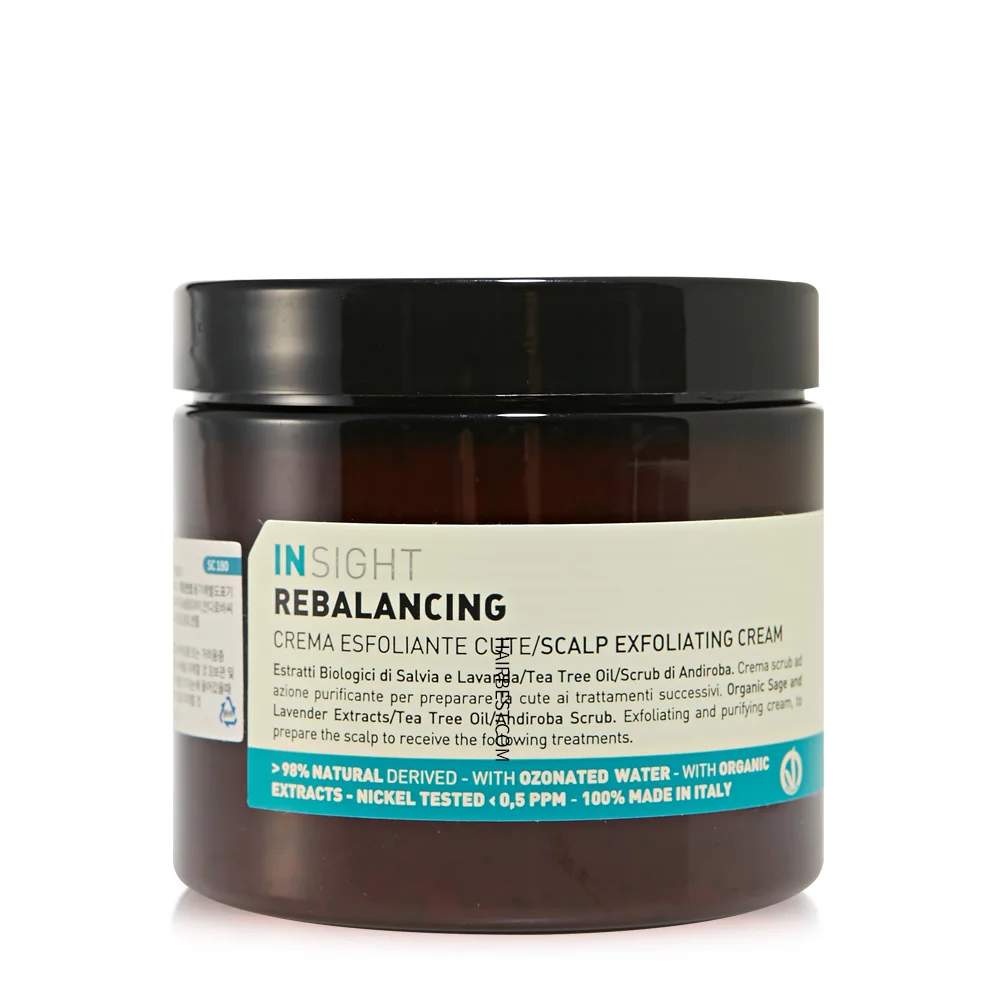 Insite rebalancing exalting scrub cream for exolyting scalp 180ml