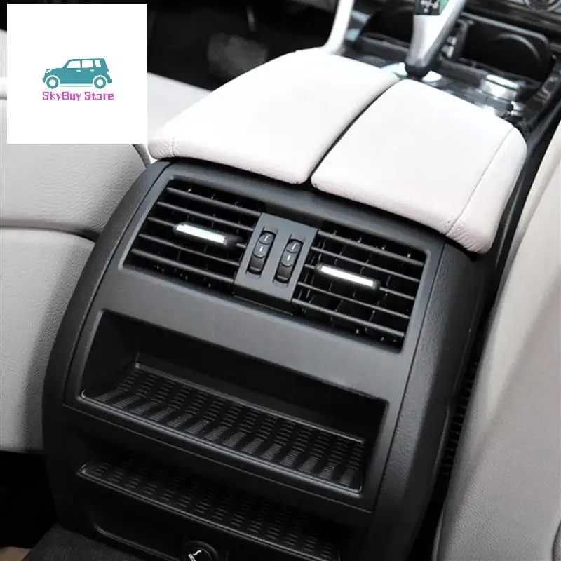 

2X задняя консоль, вентиляционная решетка свежего воздуха Compele, часть для BMW 5 серии F10 F11 64229172167 (Черный)