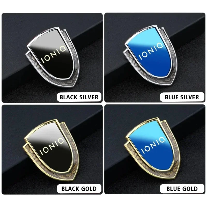 Car stickers 3D metal accsesories car accessory for Hyundai IONIQ 5 6 7