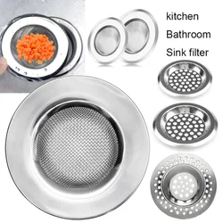 1pcs Kitchen Sink Filter Stainless Steel Mesh Sink Strainer For Kitchen Special Accessories Network For Housing Washbasin Drain