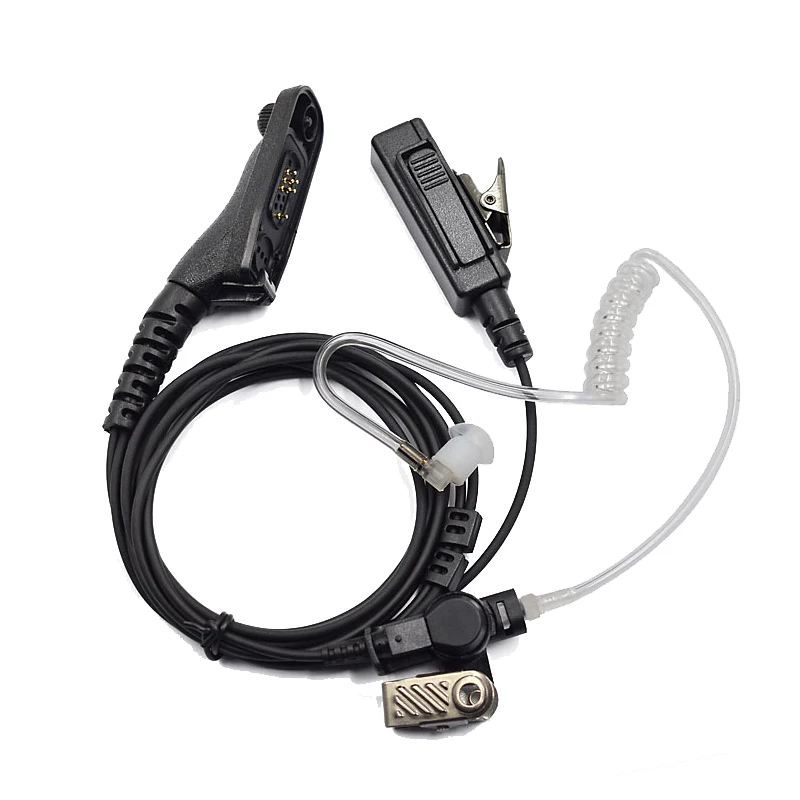 سماعة أذن بأنبوب الهواء لموتورولا DP4000e DP4400e DP4401 DP4801e DP4800e MTP6550 DP3401 DP3600 APX2000 APX4000 APX6000 7000 #6