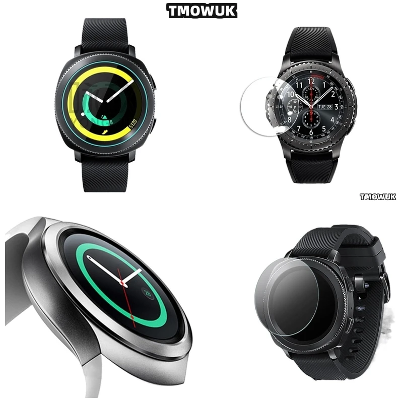 

For Samsung Gear Sport Gear 2 3 4 zero 9H Hard Anti Scratch Tempered Glass HD, Ultra Thin