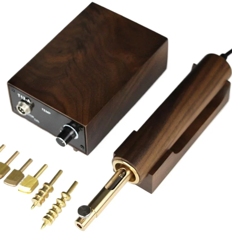 Leather Edge ironing machine Electric heating and temperature control Electric soldering iron Leather goods Edge device Oil