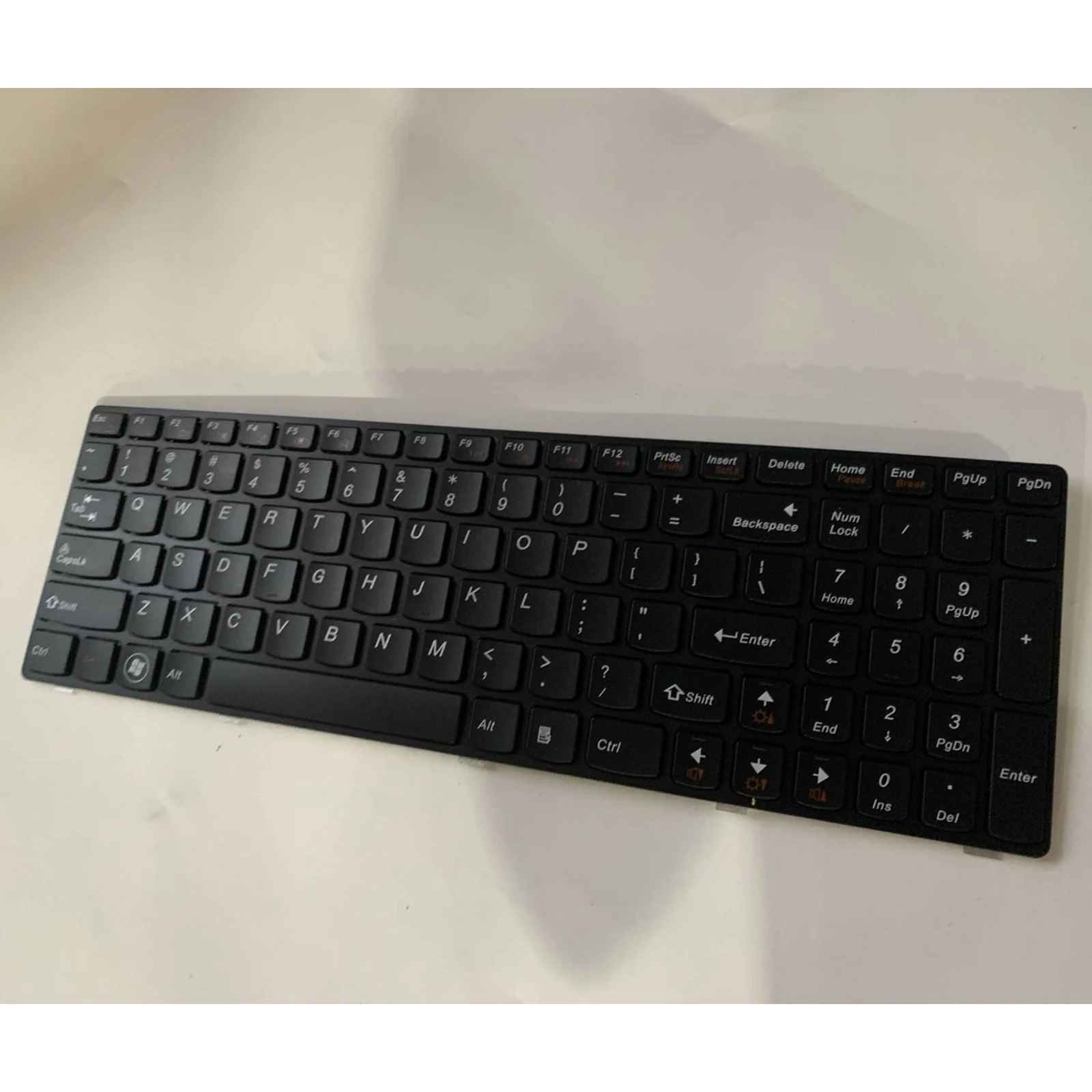 Teclado de ordenador portátil con diseño estadounidense para Lenovo V575 V580 B570 B575 B590 V570