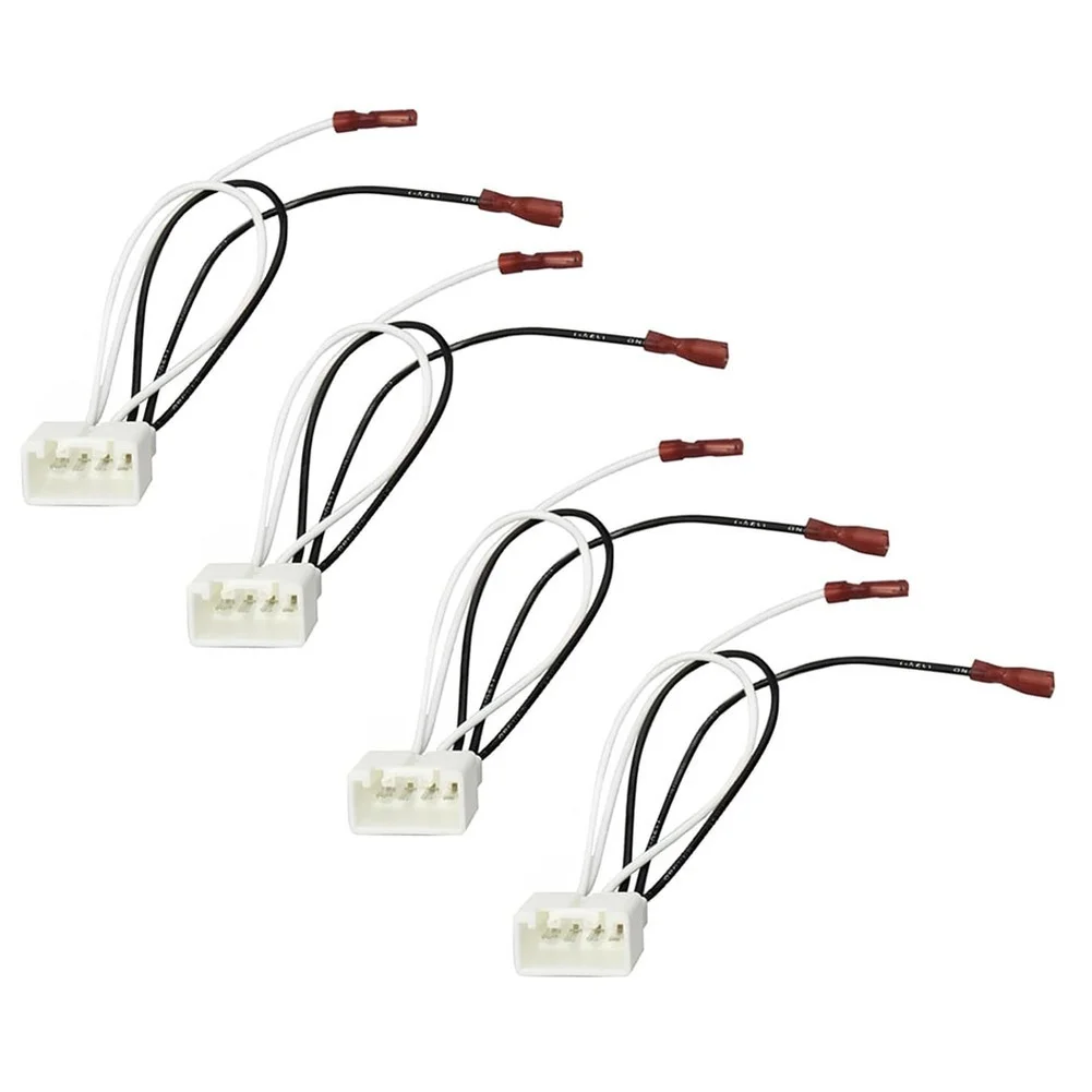 Car Audio Speaker Adapter Harness for For FORD Focus For MAZDA 2 CX5 Vehicles ABS Body High Conductivity Copper Wiring