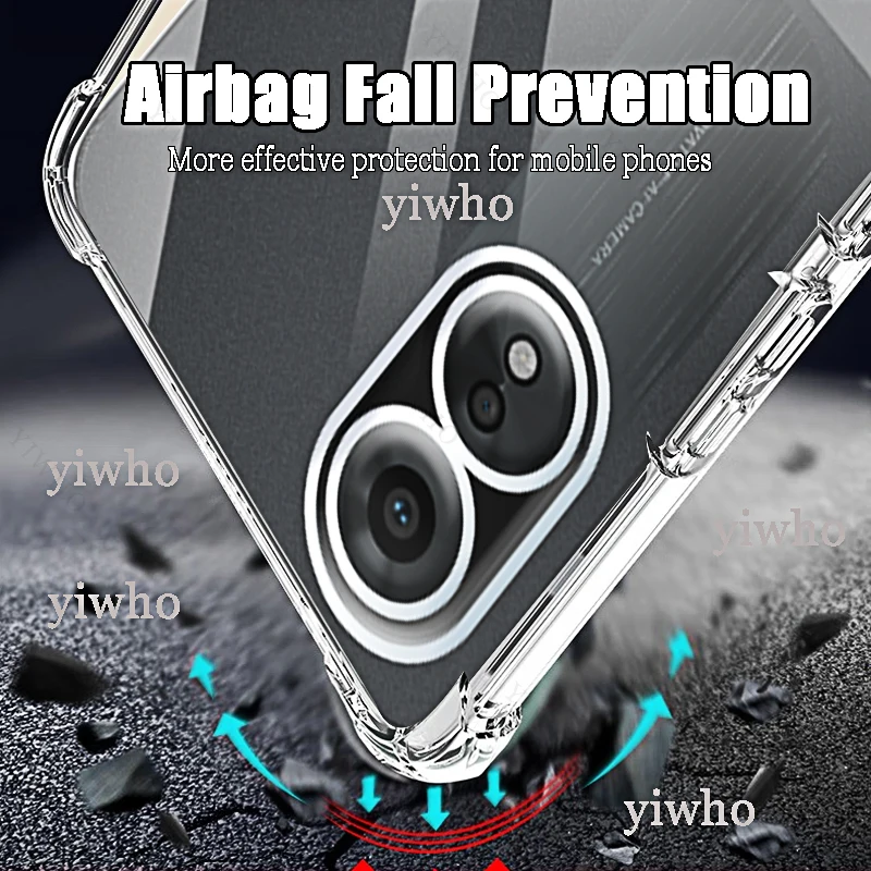 Clear Soft Case for Oppo A38 A18 A79 A78 A58 A78 4G 5G Phone Case Transparent Back Cover Ultra Slim Skin A 38 18 58 78 98 79