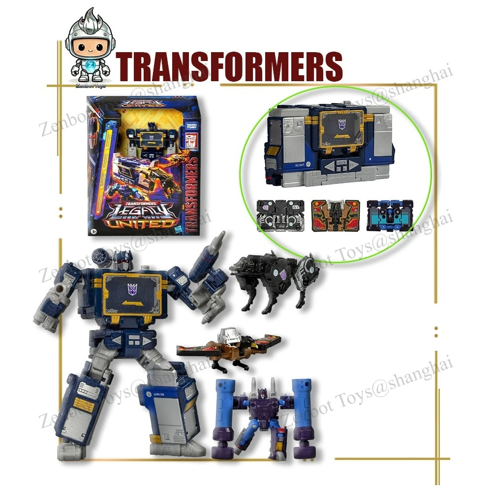 Transformed toys Soundwave G1 Rumble Buzzsaw Ravage Voyager Action Figure Model Toy Collection Hobby Gift