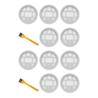 Handle Vacuum Cleaner Hepa Filter For Xiaomi Deerma VC20S VC20 Handle Vacuum Cleaner Parts Accessories Filter 10Pcs