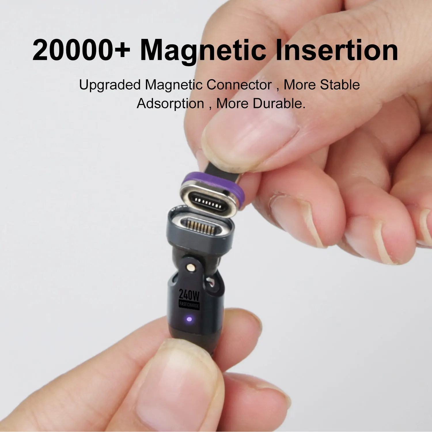 240W Magnetic Cable Type-C Fast Charging USB C Cable 27W Max For iPhone 15Pro Max 100W Max For Xiaomi 14Pro for Samsung Huawei