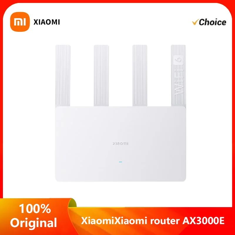 Xiaomi router AX3000E WiFi6 3000M wireless rate 4-way signal amplifier supports network port aggregation whole house smart home