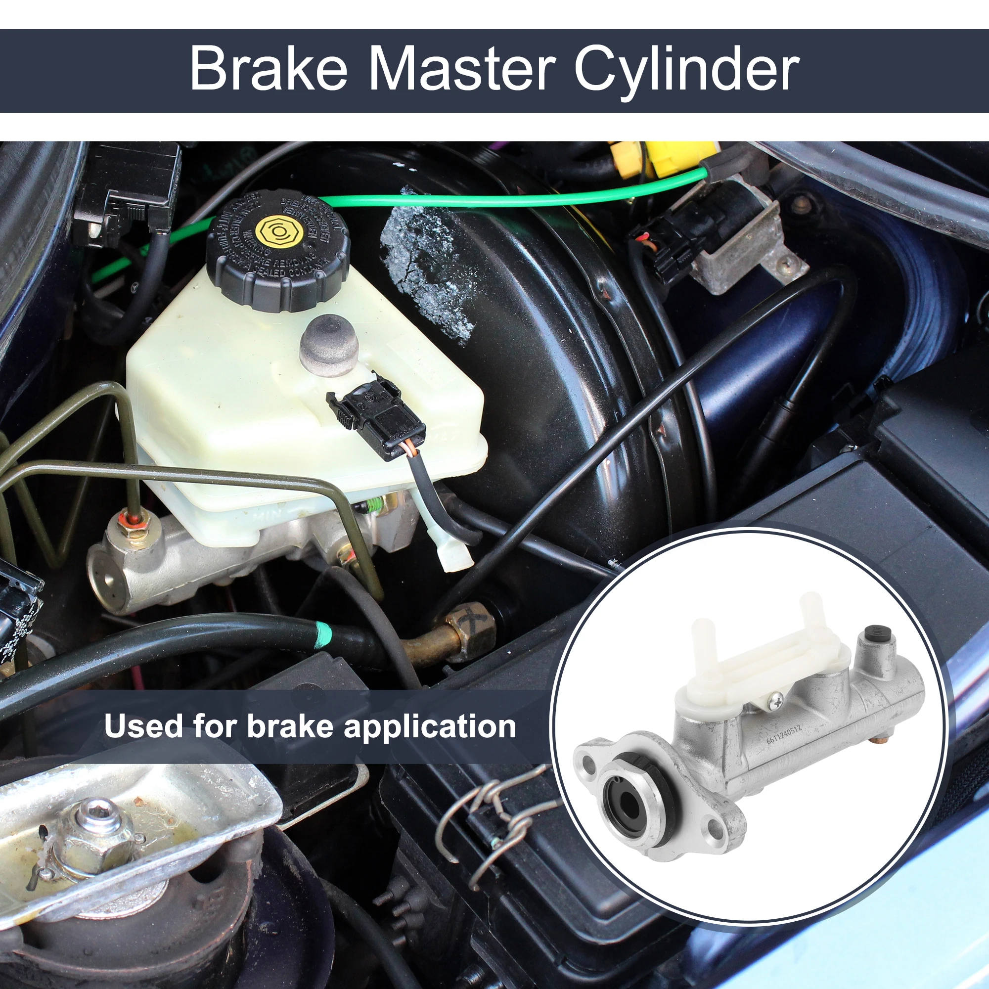 

Главный тормозной цилиндр UXCELL No 4720108010 для Toyota Sienna 1998-2002 гг., алюминиевый сплав