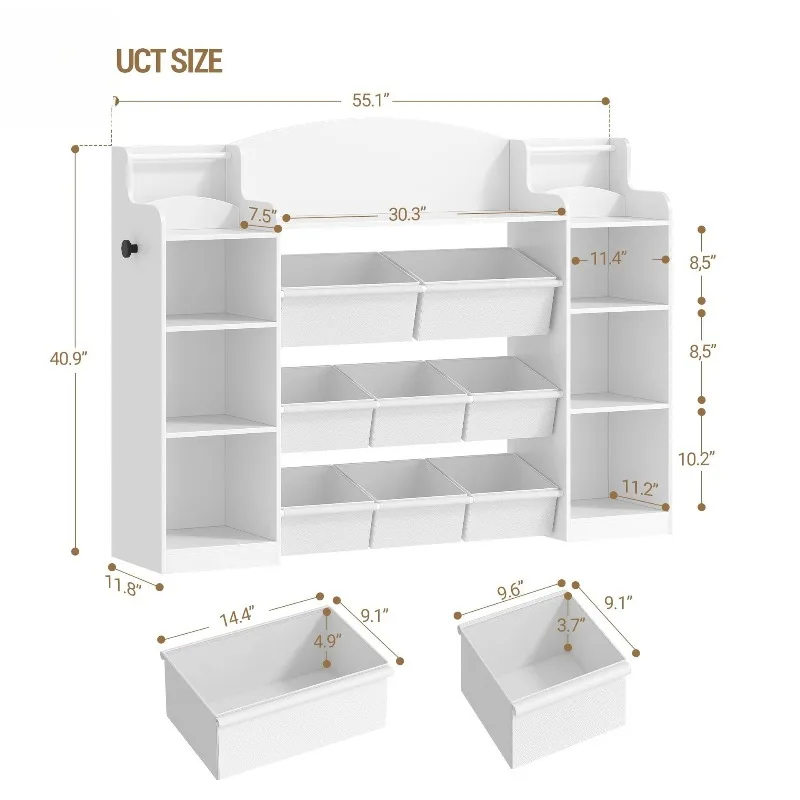 Floor-to-ceiling storage bookshelves, European and American sources, hot-selling panel furniture, factory wholesale storage