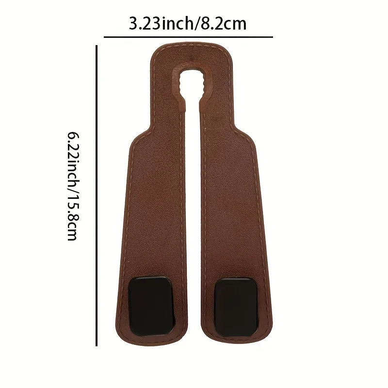 4/2/1PCS Seat Back Storage Rack Backpack Hook Storage Hook for Universal Car Hook Car Seat Back Rear Seat Back Portable Stand - view 3
