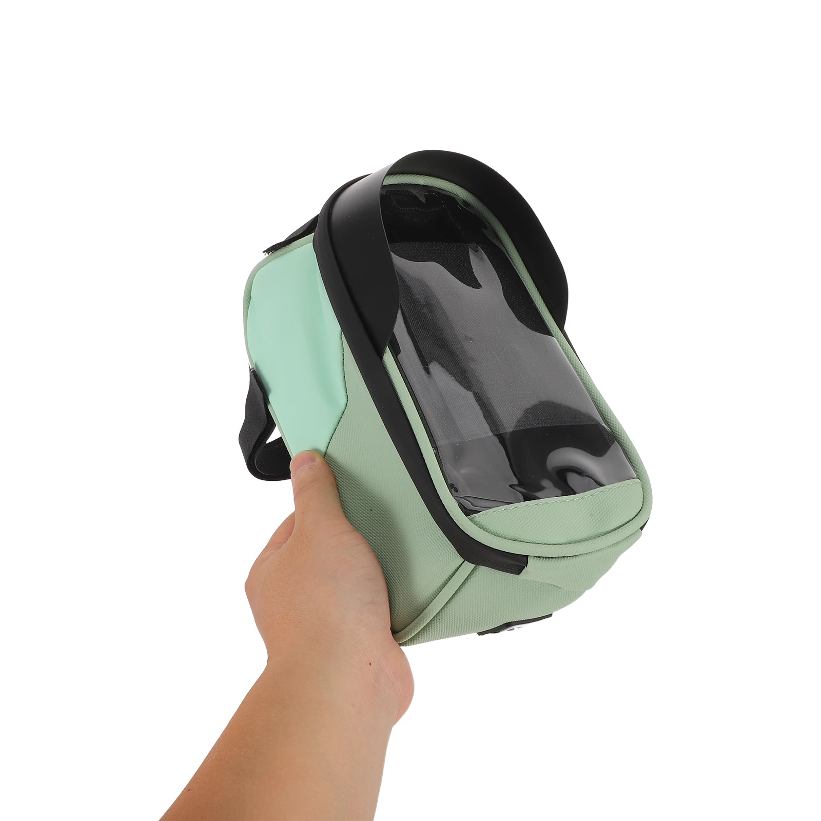 

Waterproof Bike Frame Bag For Phones Up To 6.5 Inch, Front Handlebar Cycling Pouch, Top Tube Bicycle Organizer, Rainproof Phone