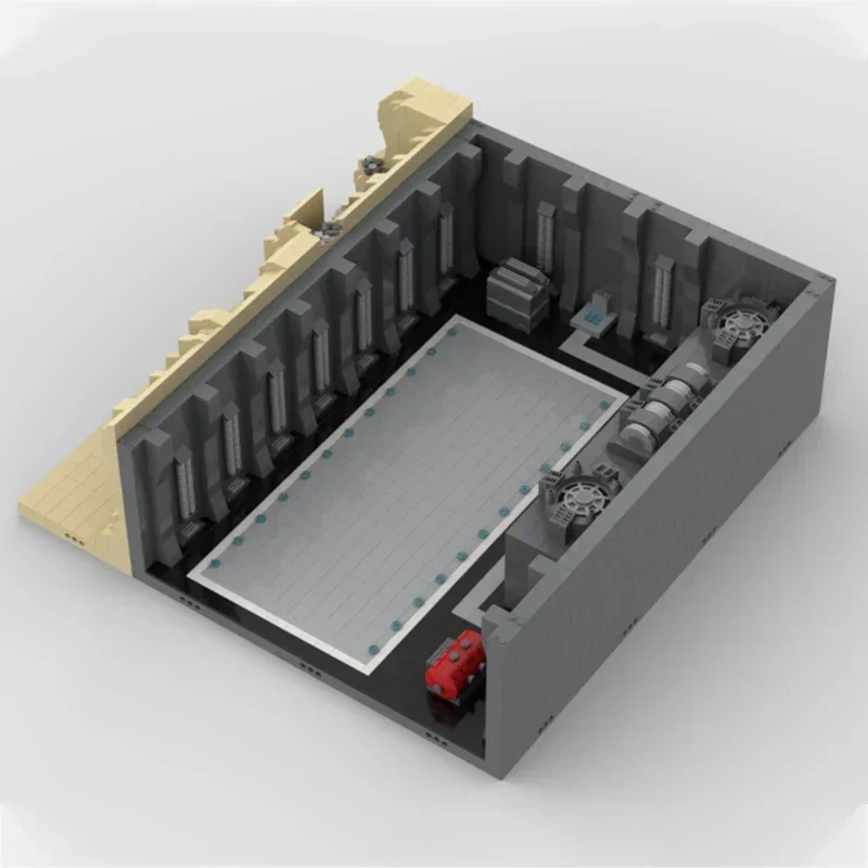 Décennie s de Construction Modulaires en Briques MOC, Modèle Militaire, Base Secrète, Technologie, Cadeaux de Noël, Jouets à Assembler Soi-Même