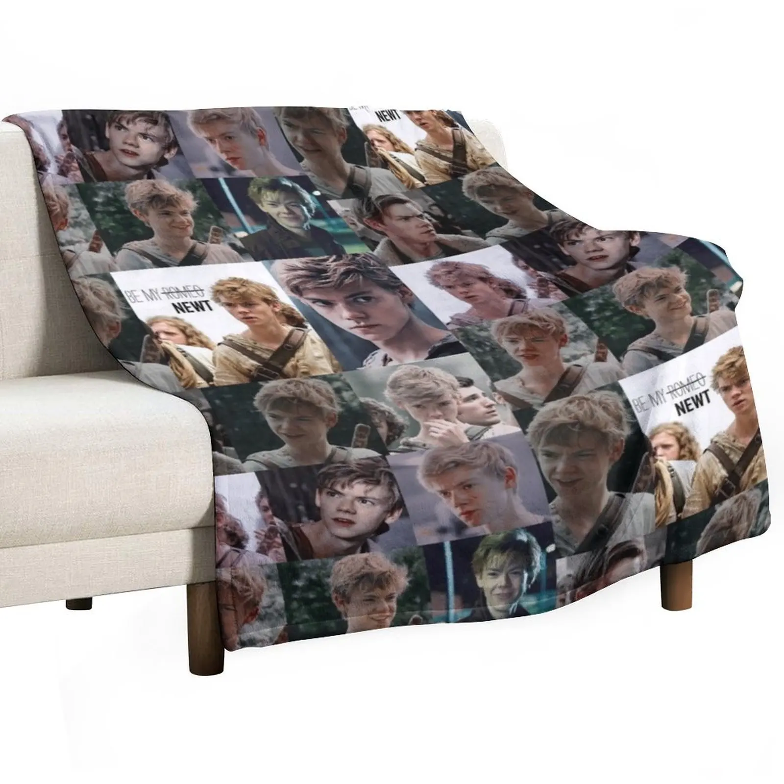 Newt Throw Blanket Beautifuls Shaggy cosplay anime Designers Blankets