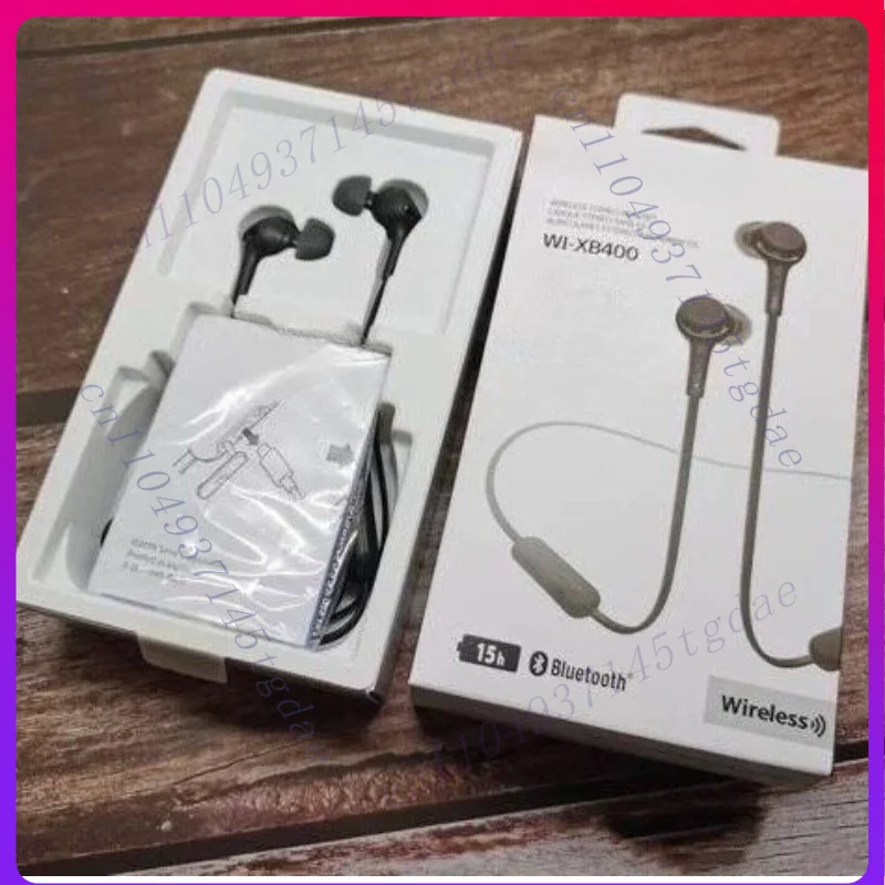 

1Pcs for Sony XB400 wireless stereo, neck-mounted Bluetooth sports waterproof and sweat-proof earphones, black.