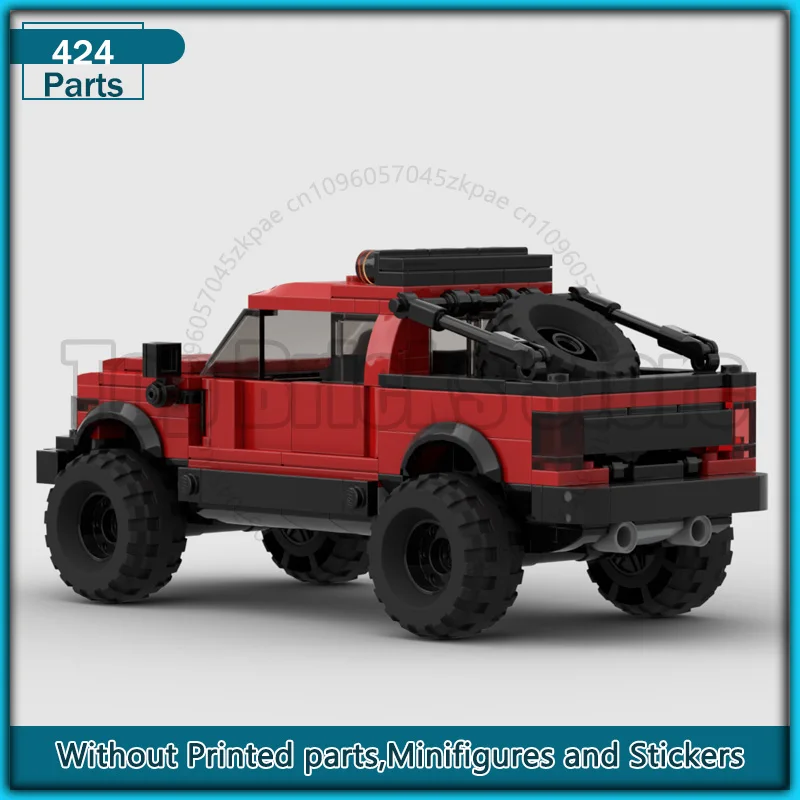 Red City Racing Car MOC Building Blocks Modello Velocità Tecnologia sportiva Set di mattoni Supercar Racers Veicoli Kit Giocattoli Regalo