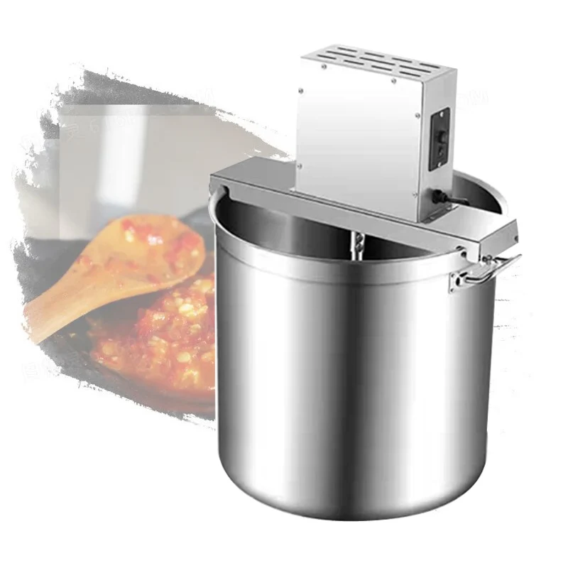 Automatic Hot Pot Bottom Material Machine Spicy Hot Skewer Skewer Tomato Sauce Stir-fry Machine Boil Sauce Mixer