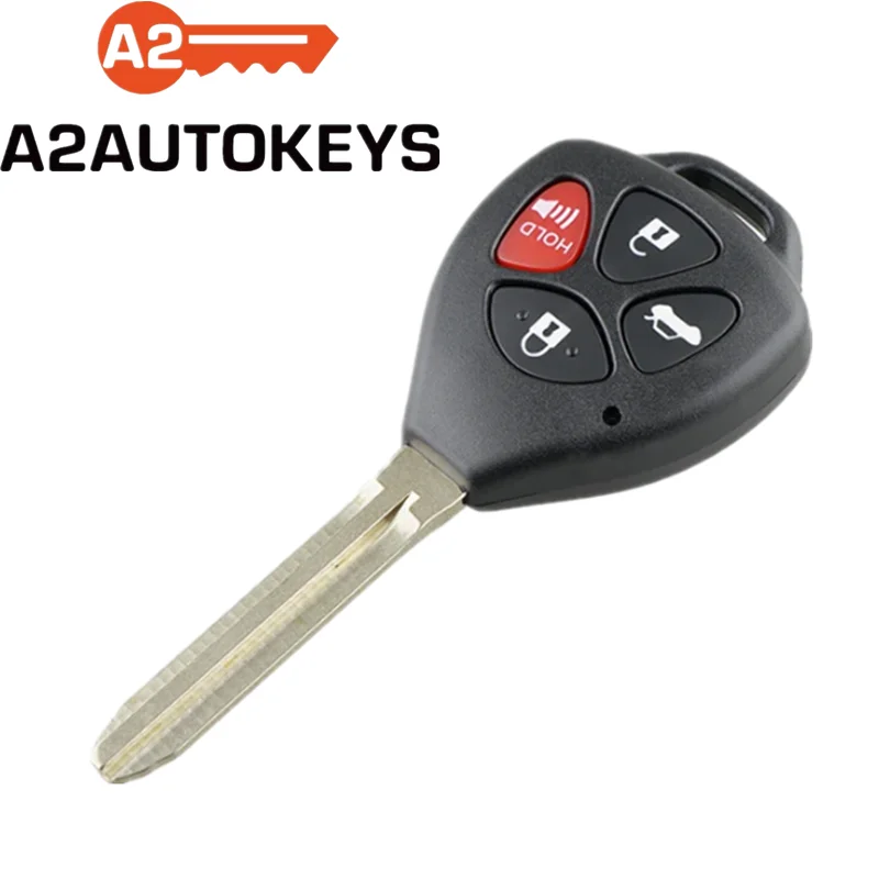 A2AUTOKEYS HYQ12BBY 314.4 Mhz ID67 4 Buttons Car Remote Key For Toyota Camry Avalon Corolla Matrix RAV4 Yaris Venza tC/xA/xB/xC