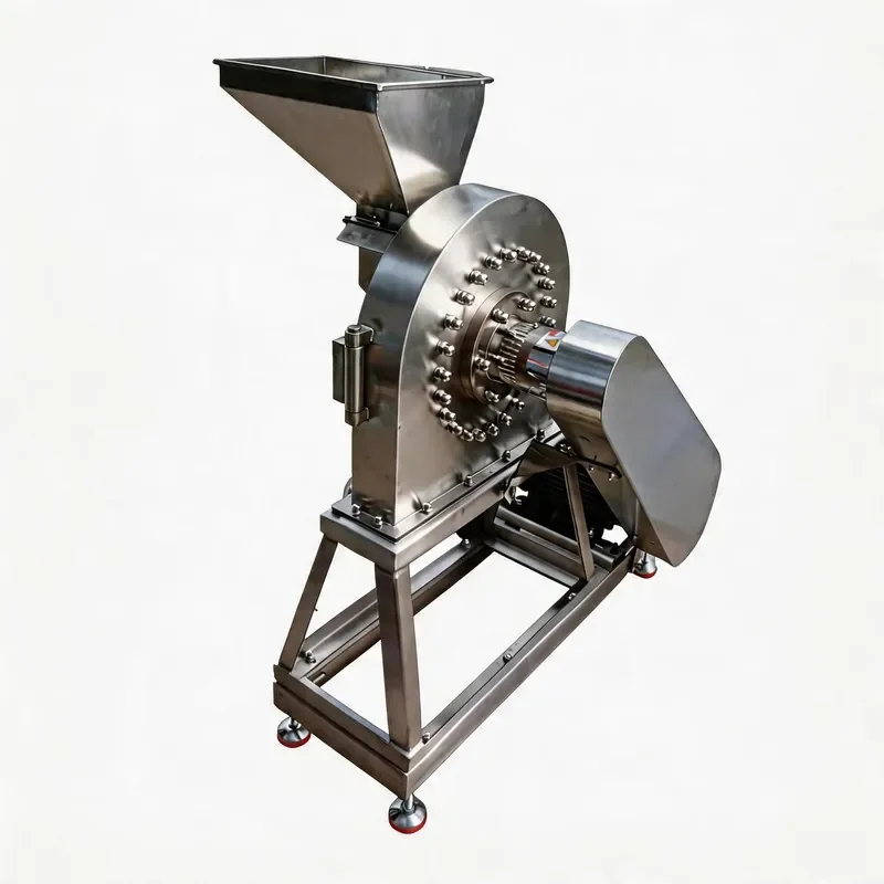Universal Industrial Grinder for Food Materials Spices Nuts Grains and Dried Roots