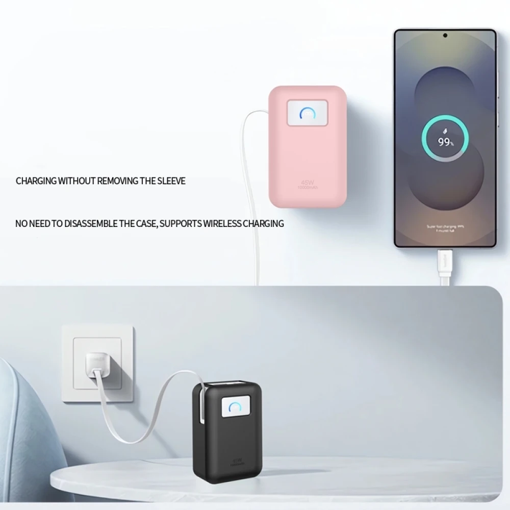 

Mobile Power Protective Cover for Anker Nano 45W 10000mAh Power Supply Dust Protection Case