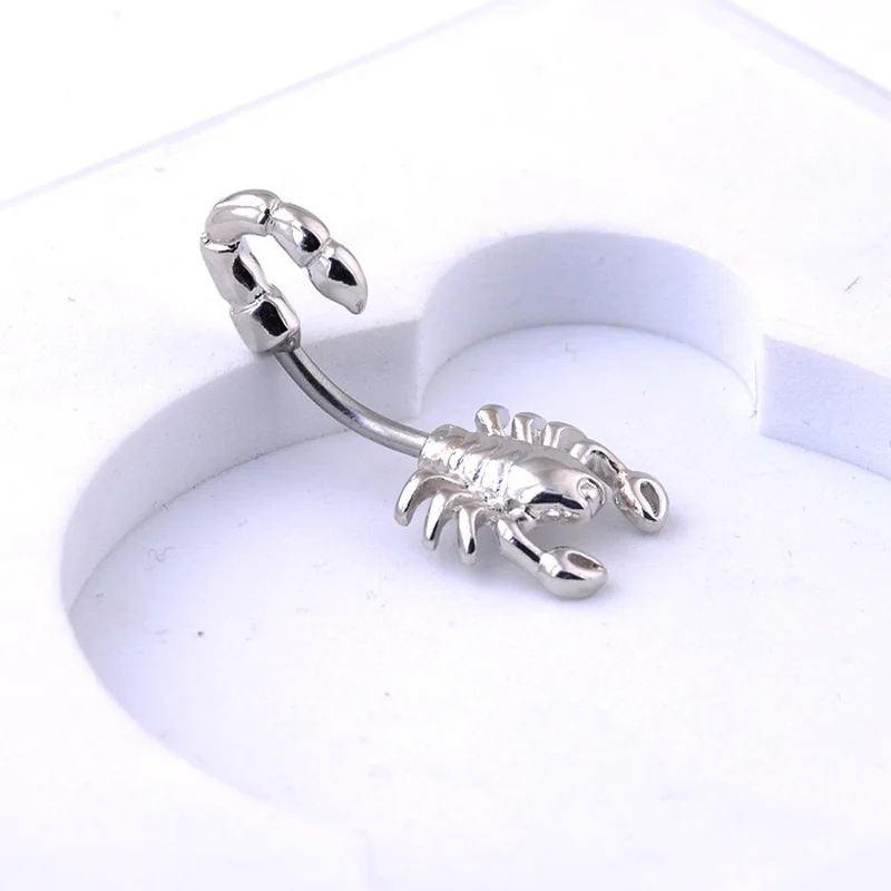 Animals Belly Button Rings Navel Piercing Barbell