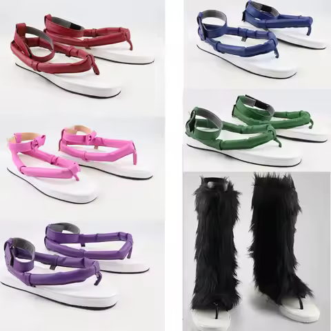 Kochou Shinobu Tanjirou Nezuko Muichirou Mitsuri Obanai Shoes Cosplay Costume Kyoujurou Inosuke Shirt Boots Tailor Made