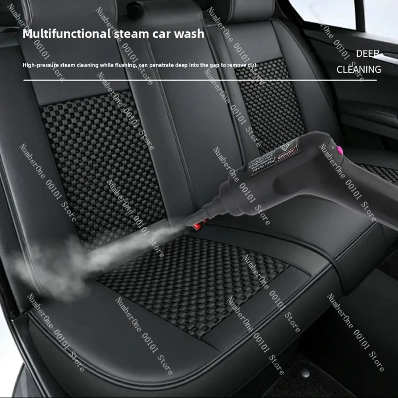 مفتاح مقبض أوتوماتيكي جديد، منظف بخاري بدرجة حرارة عالية 1600 مل سعة كبيرة
