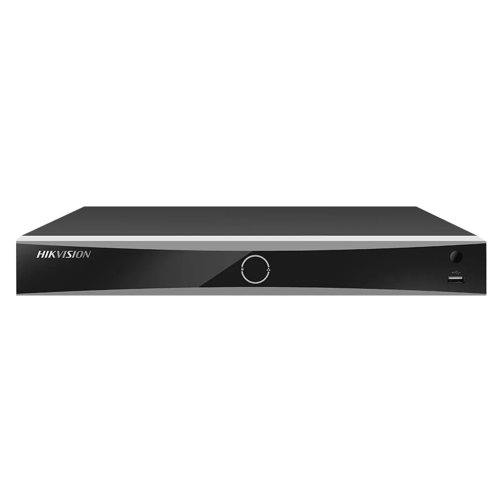 Hikvision NVR DS-7608NXI-I2/8P/S 8-ch 1U 8 POE AcuSense 4K 8-ch Camera inputs Network Video Recorder Support Third-party Camera