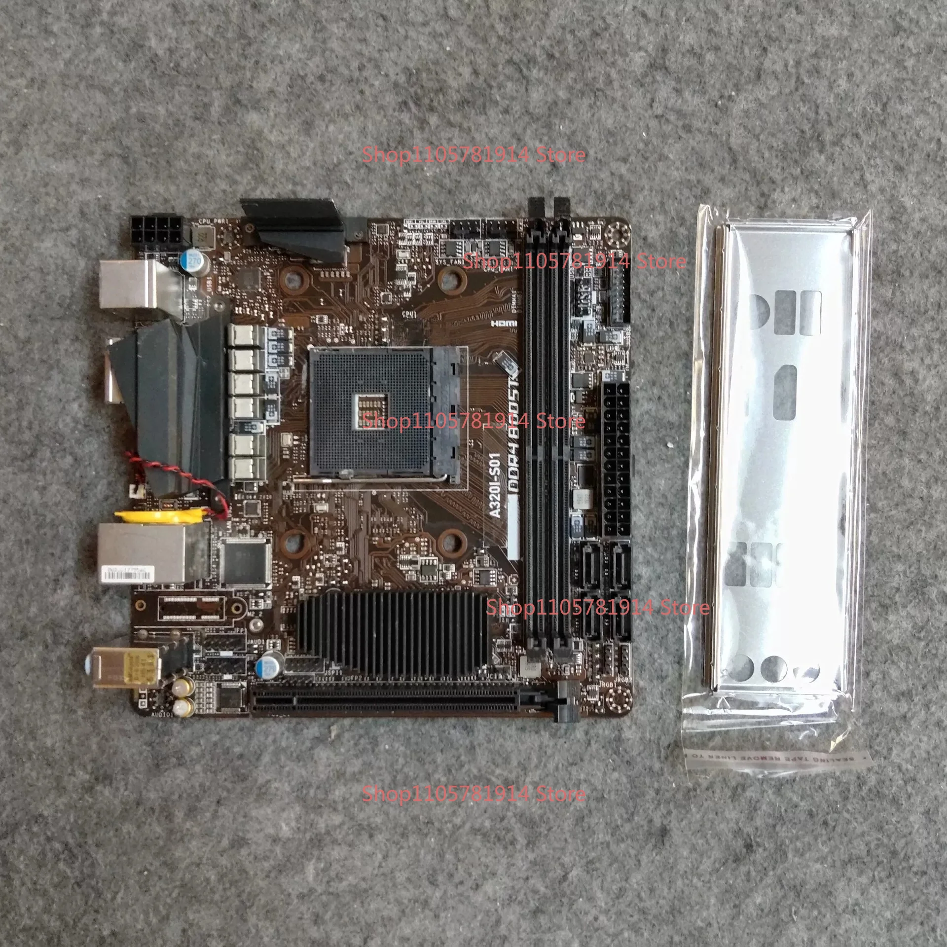 For MSI A320I S01 Mini Computer Main Board Support Ryzen 1~ 3rd Generation Processor