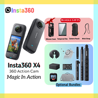 Insta360 X4 360 Action Camera 8K 72MP Active HDR 2.5 TouchScreen Waterproof AI Powered Insta 360 X4 Original Motion Cam