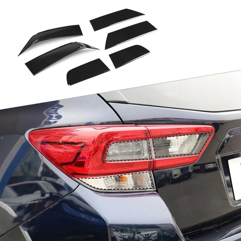 

6 шт., декоративные колпачки для задних фар Subaru XV 2018-2022