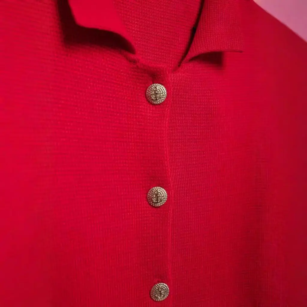 Moda feminina casual lapela curto casaco de malha estilo europeu e americano outono novo outerwear para senhoras