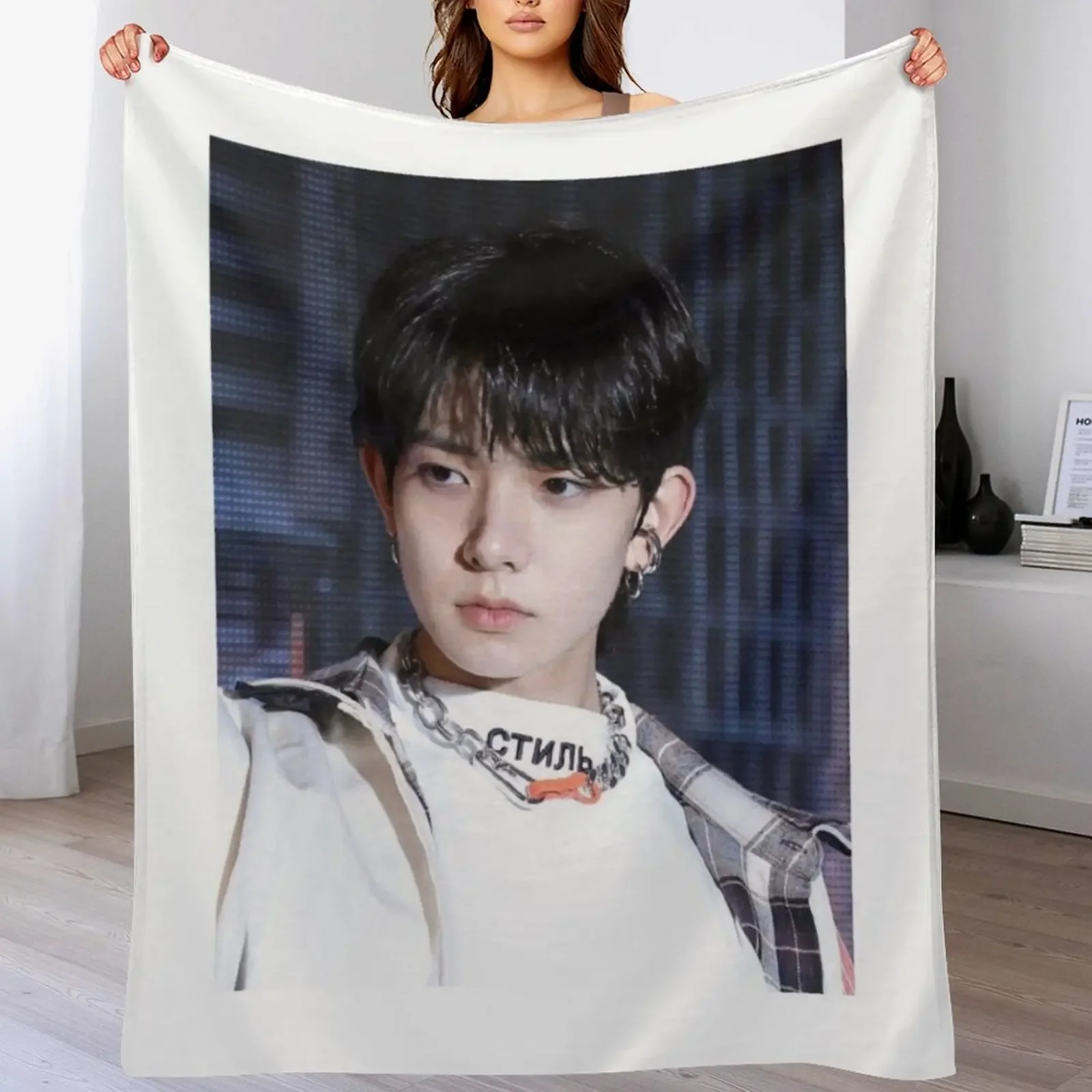 

Heeseung Throw Blanket Polar Luxury Throw Blankets