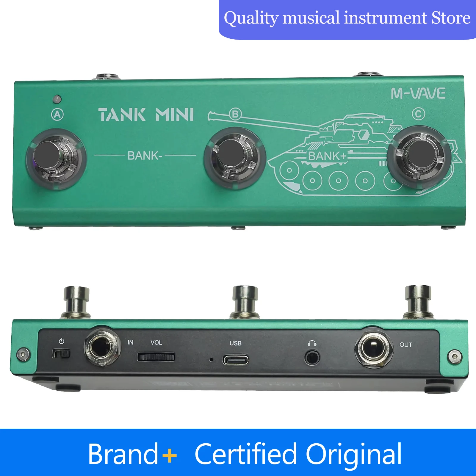 M-VAVE Tank Guitar …