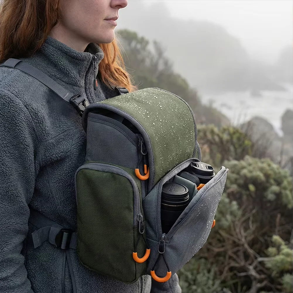 binocular-harness-chest-pack-storage-bag-hunting-multipurpose-carrier-case-with-rain-protection-cover-portable-hiking