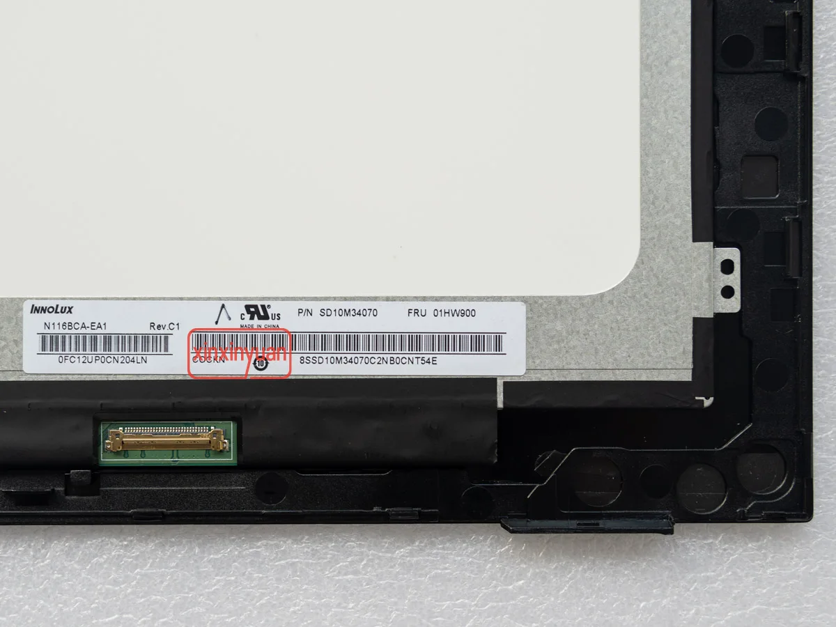 Imagem -04 - Lcd Assembléia Digitador da Tela de Toque para hp Pavilion X360 Conversível 11-u 11-u015la 11-u001nq 11-u005nt 11-u054tu Exibição 11.6