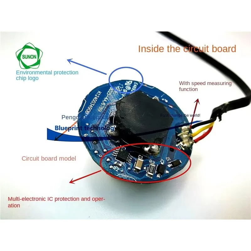 pa Brand new silent MF80250V4-1Q03A-F99 8025 8CM 5V router maglev fan80*80*25MM