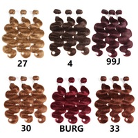 Body Wave Bundles Brazilian Hair Weave Bundles 8-26 Inches Brown Blonde Red Human Hair Bundles Remy Hair Extensions IJOY