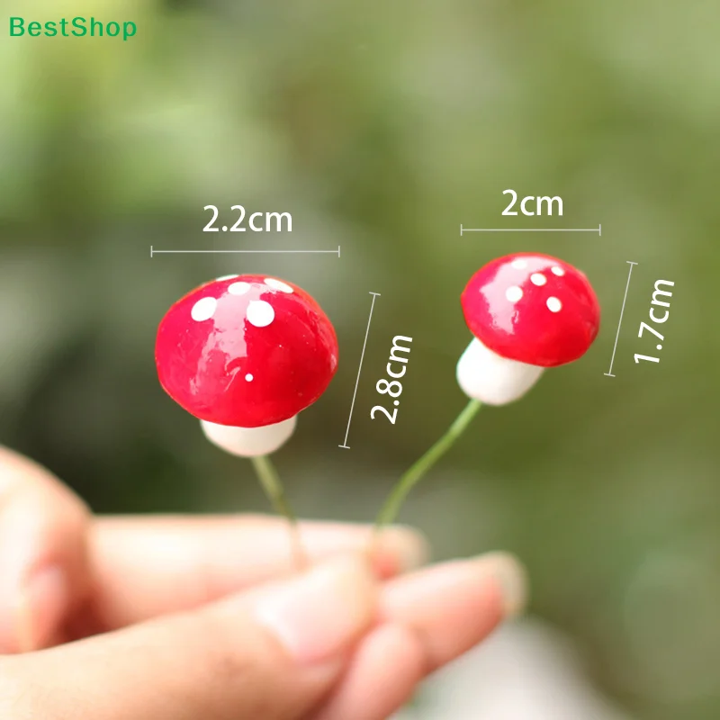 ★ 20 piezas de hongos de resin - Landscape Bonsai Garden reseña y precio