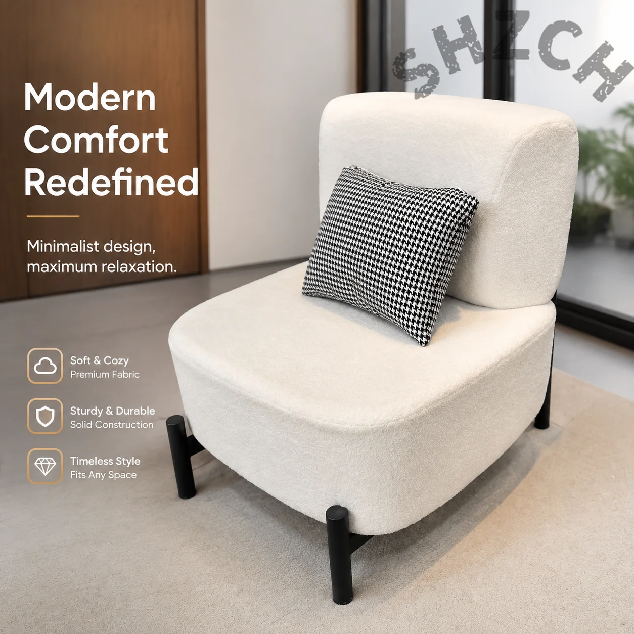 sillon-minimalista-de-lana-de-cordero-con-patas-de-madera-maciza-–-comodo-sillon-retro-para-sala-de-estar-o-dormitorio