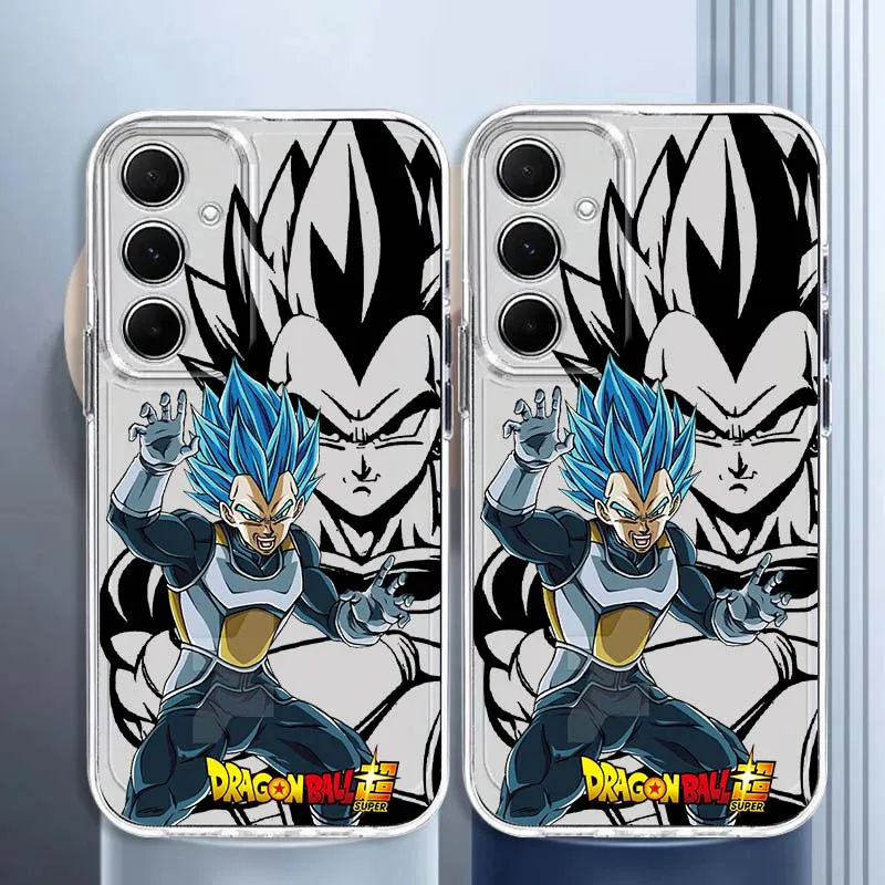 لعبة دراغون بول سون جوكو قضية الهاتف لسامسونج غالاكسي A73 A72 A71 A55 A54 A53 A52 A51 A33 A25 A22 A15 A14 A05 بولي TPU شفافة